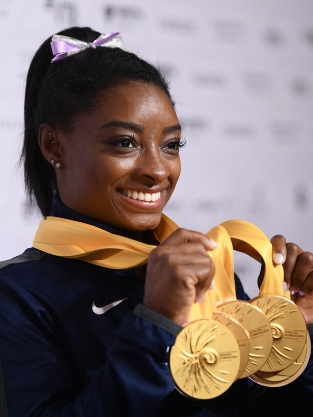 The Olympic Gold Medallist Simone Biles, the Gymnastics Queen, wins 6th all-around title at worlds to come to be most decorated gymnast in history